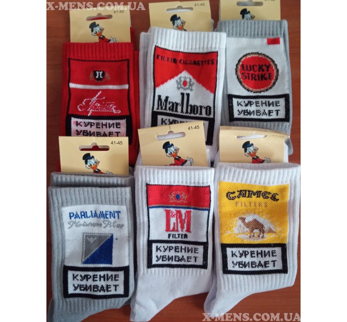 інтернет-магазин<x-mens>шкарпетки-НОСКИ з приколами (малюнками)-Cool Duck (tabak)
