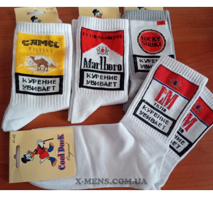 інтернет-магазин<x-mens>шкарпетки-НОСКИ з приколами (малюнками)-Cool Duck (tabak)