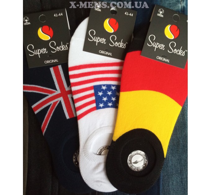 інтернет-магазин<x-mens>шкарпетки-літні-сліди-Super Socks (сліди 40-45)